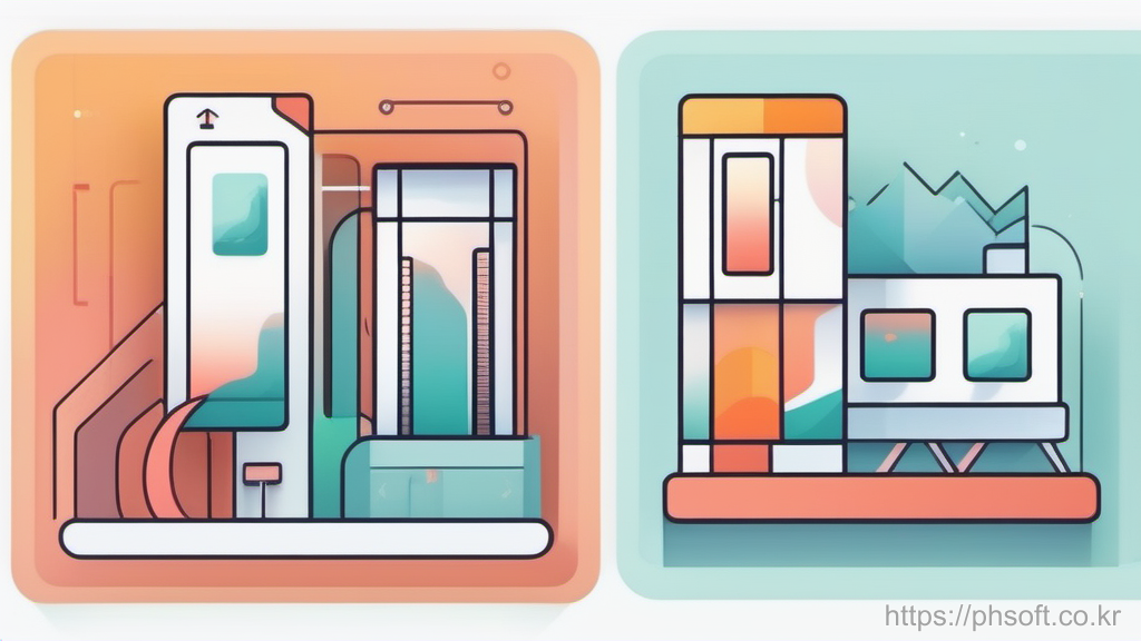 빌드 타임과 런타임 분기 흐름을 보여주는 도식