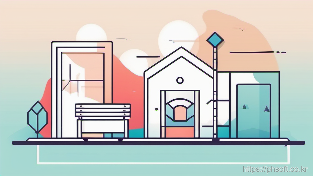 갈림길 표지판과 끊어진 링크 체인 아이콘