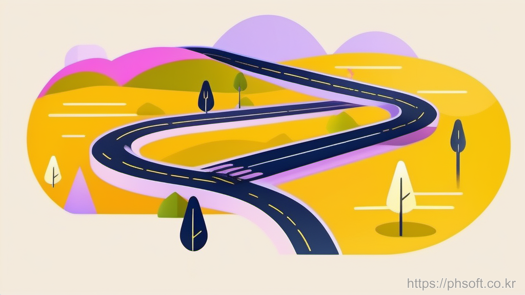 Android iOS 분기와 푸시 설정을 상징하는 표지판