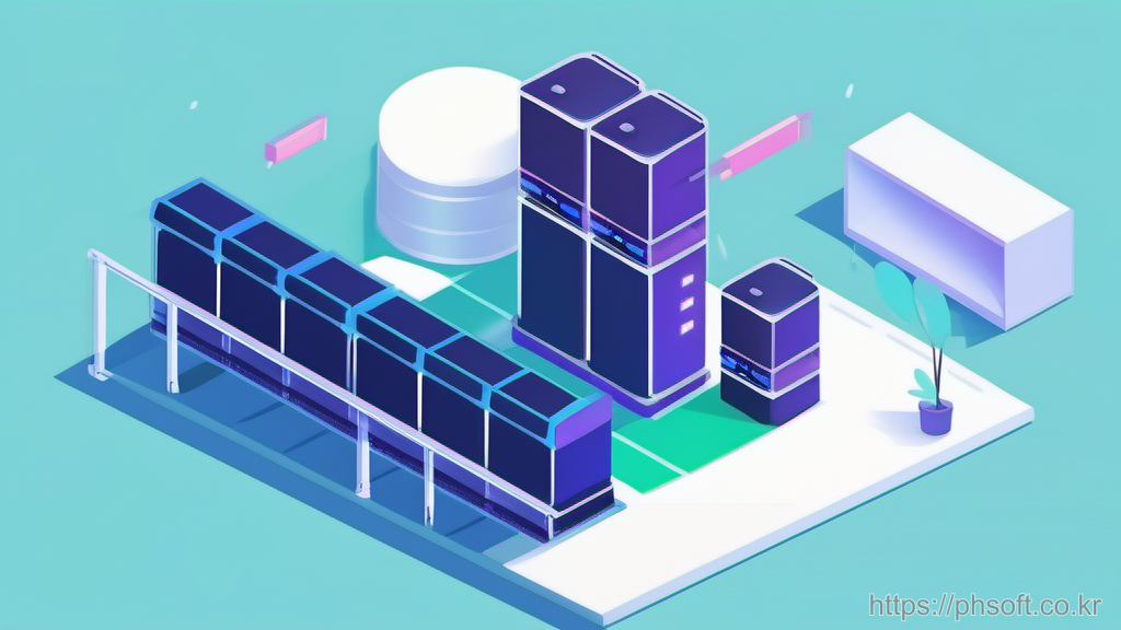 두 데이터베이스가 안전하게 연결된 마이그레이션 메타포