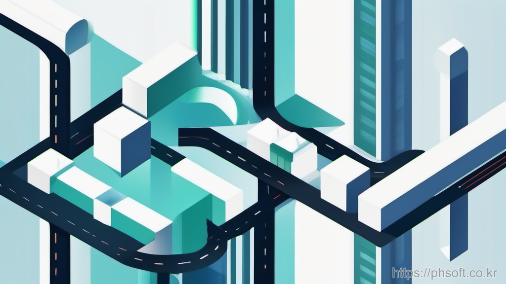 Interlocked database rings representing blocking and waiting locks