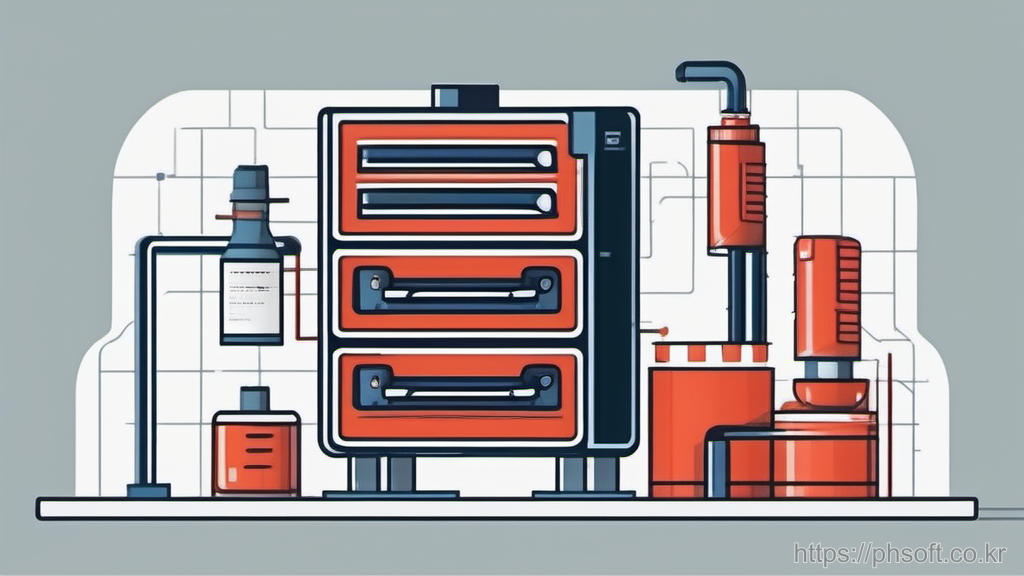 Composer와 Redis 문제 해결 흐름을 상징하는 도구상자 일러스트