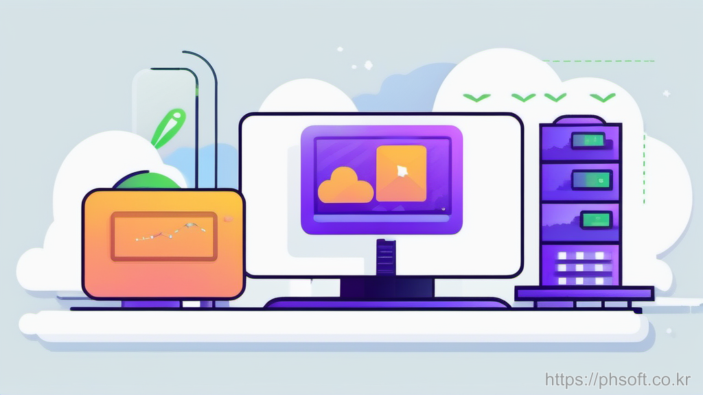 Nginx와 Cloudflare 사이 캐시 계층 흐름 도식