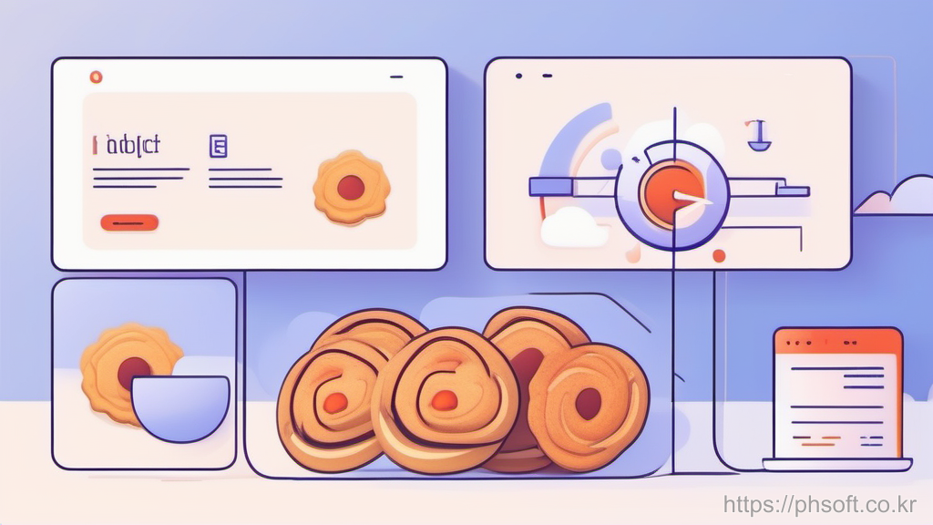 쿠키 의존 리다이렉트 루프를 나타낸 화살표 다이어그램